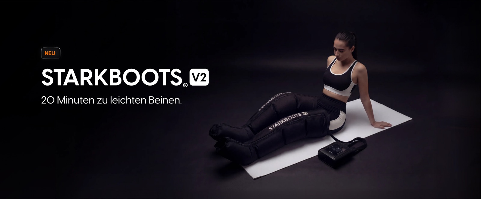 STARKBOOTS V2 – 20 Minuten zu leichten Beinen